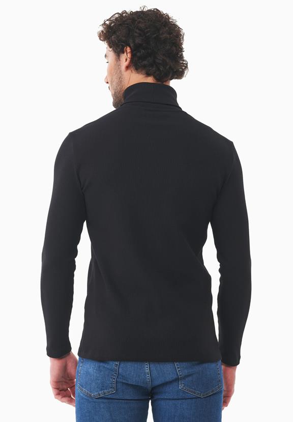 Sweater Turtleneck Black from Shop Like You Give a Damn