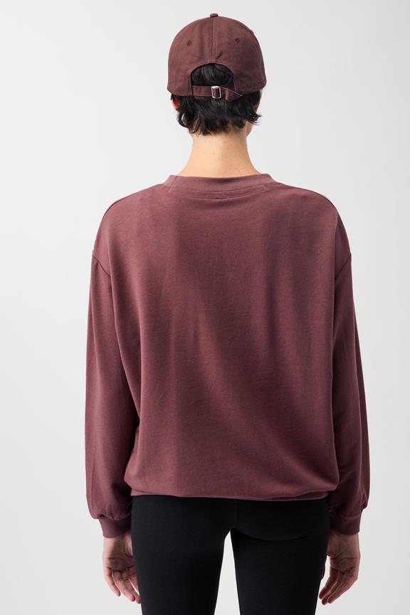 Sweater Easy Ruby Dark Red from Shop Like You Give a Damn