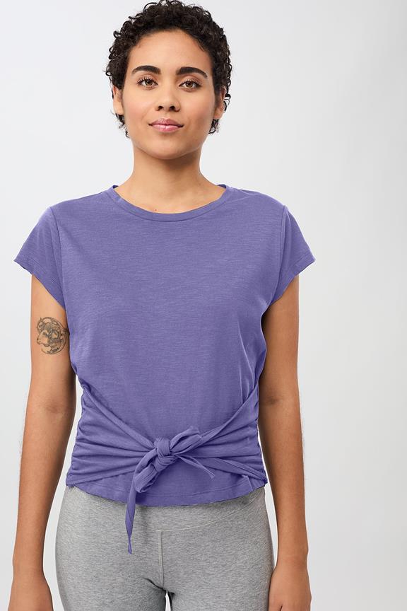 T-Shirt Amerikaans Diep Violet from Shop Like You Give a Damn