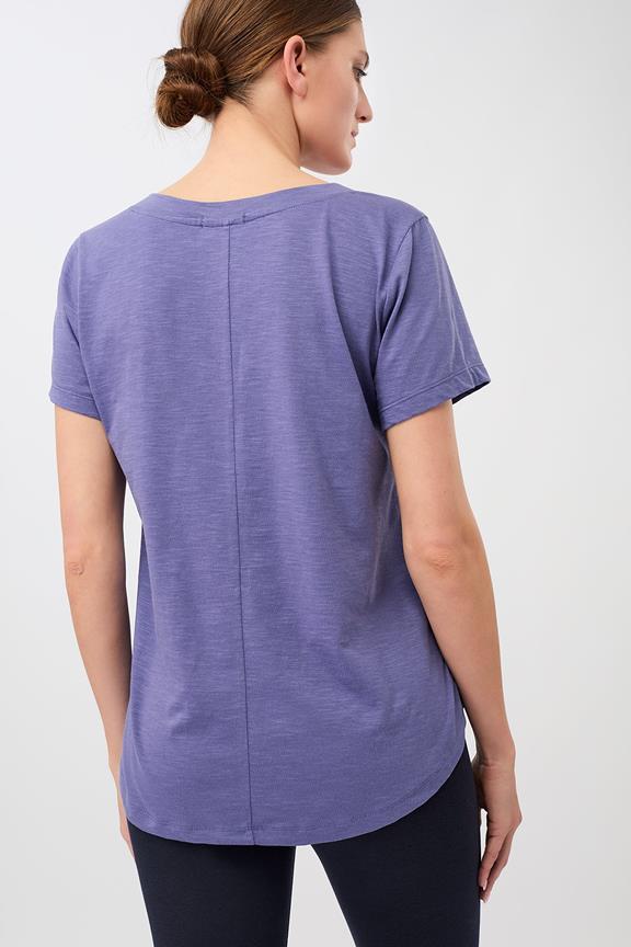 T-Shirt The New V-Neck Deep Violet from Shop Like You Give a Damn