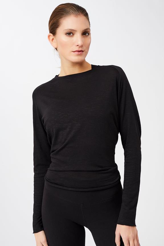 Longsleeve Back Bow Black via Shop Like You Give a Damn