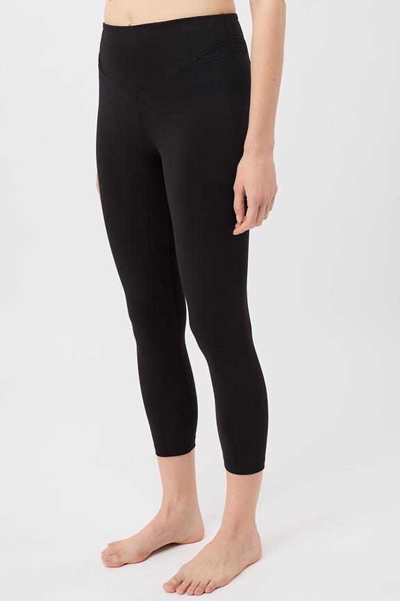 Pants Cropped Yoga Black from Shop Like You Give a Damn