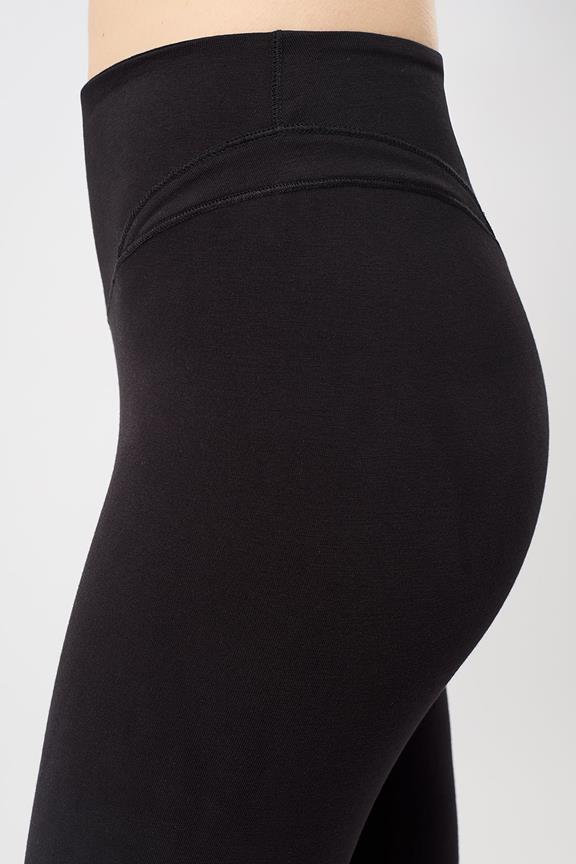 Pants Cropped Yoga Black from Shop Like You Give a Damn