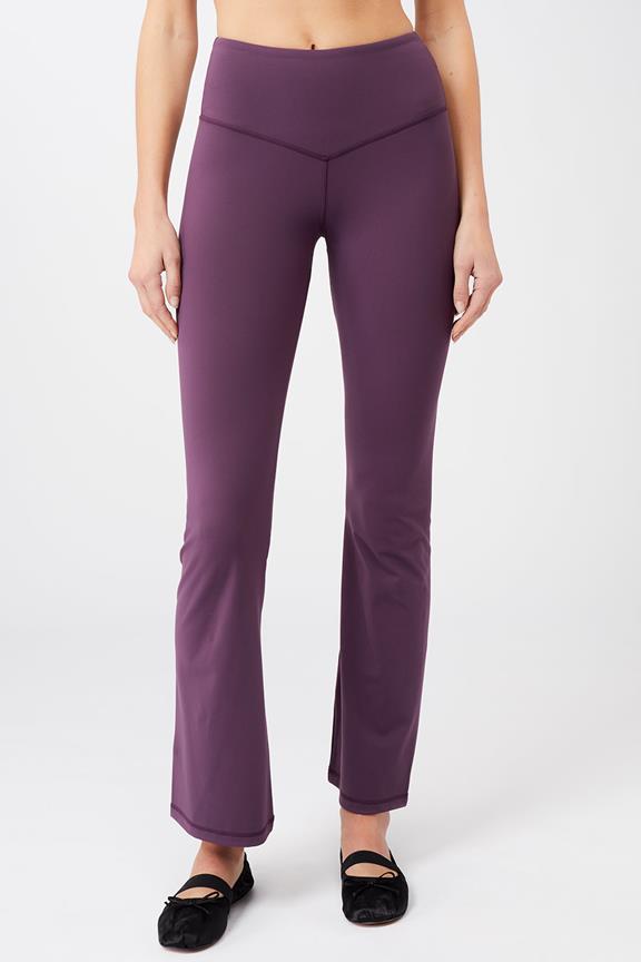 Pants Flared Sports Purple Passion via Shop Like You Give a Damn