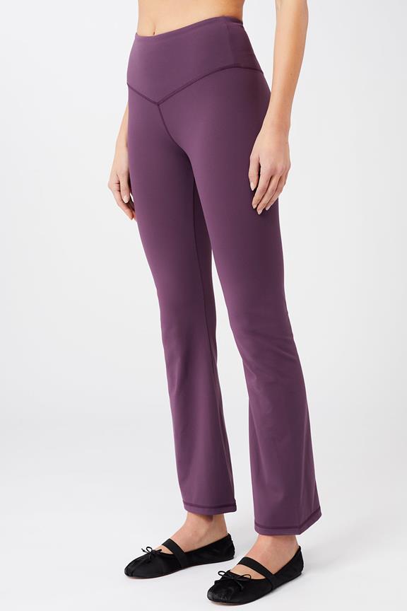 Pants Flared Sports Purple Passion from Shop Like You Give a Damn