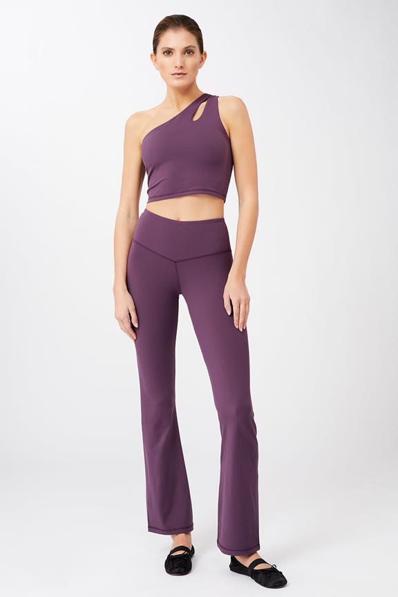 Pants Flared Sports Purple Passion from Shop Like You Give a Damn