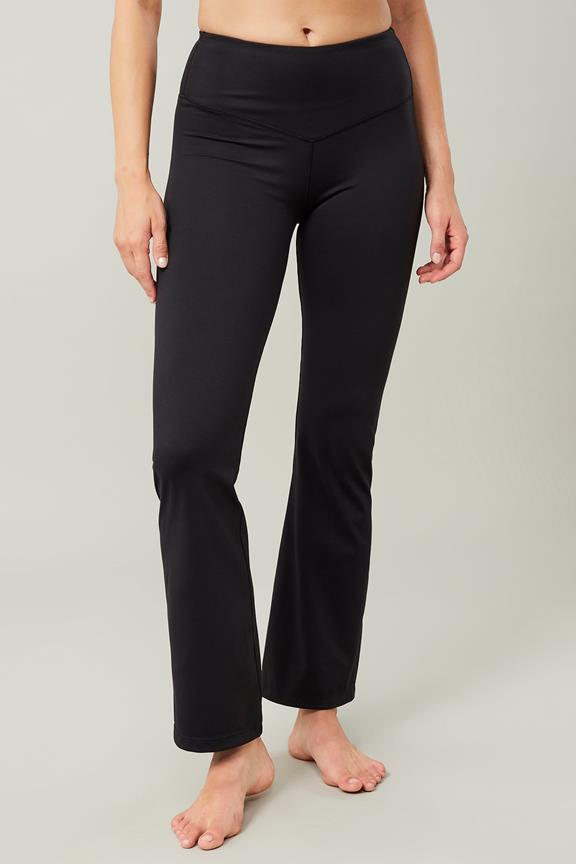 Pants Flared Sports Black via Shop Like You Give a Damn