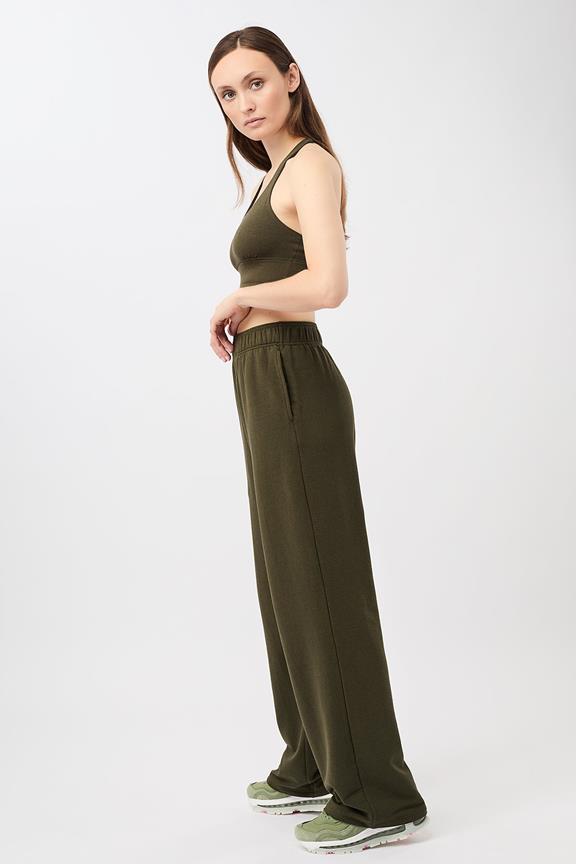 Pants Straight Tracker Jungle Green from Shop Like You Give a Damn