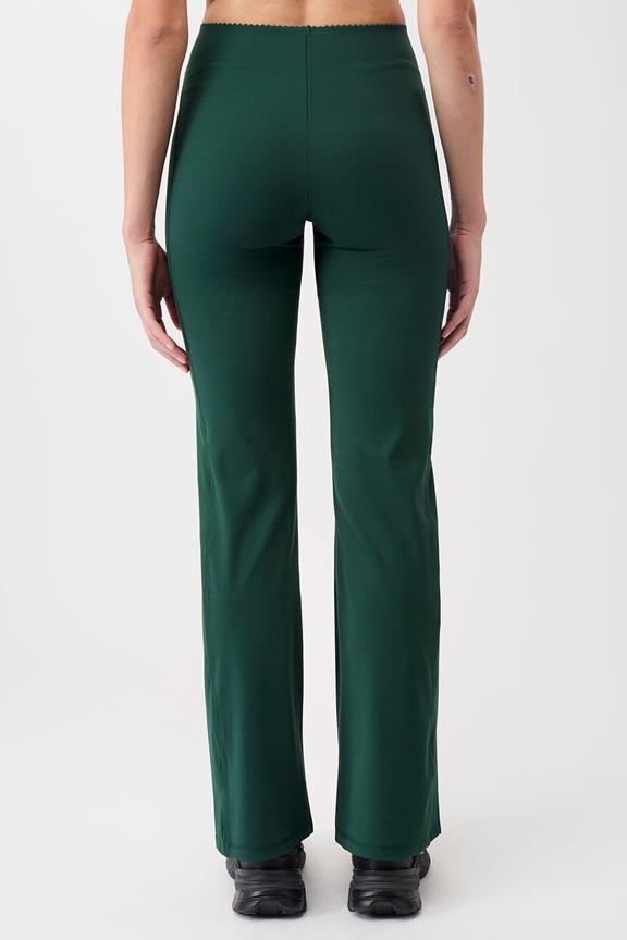 Broek Flared Workout Zeewier Groen from Shop Like You Give a Damn