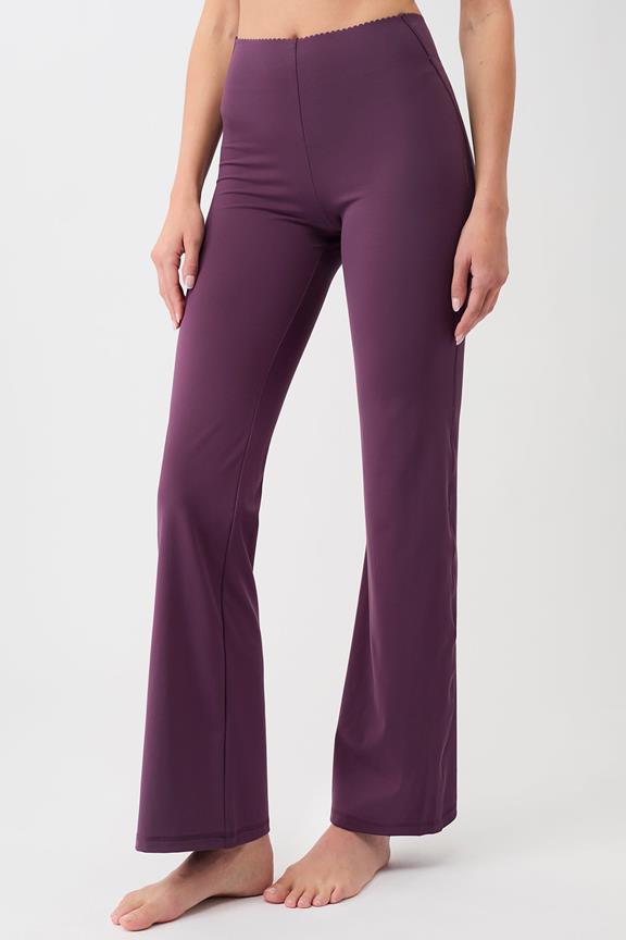 Pants Flared Workout Purple Passion from Shop Like You Give a Damn