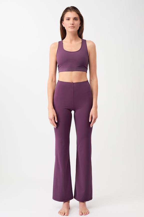 Pants Flared Workout Purple Passion from Shop Like You Give a Damn