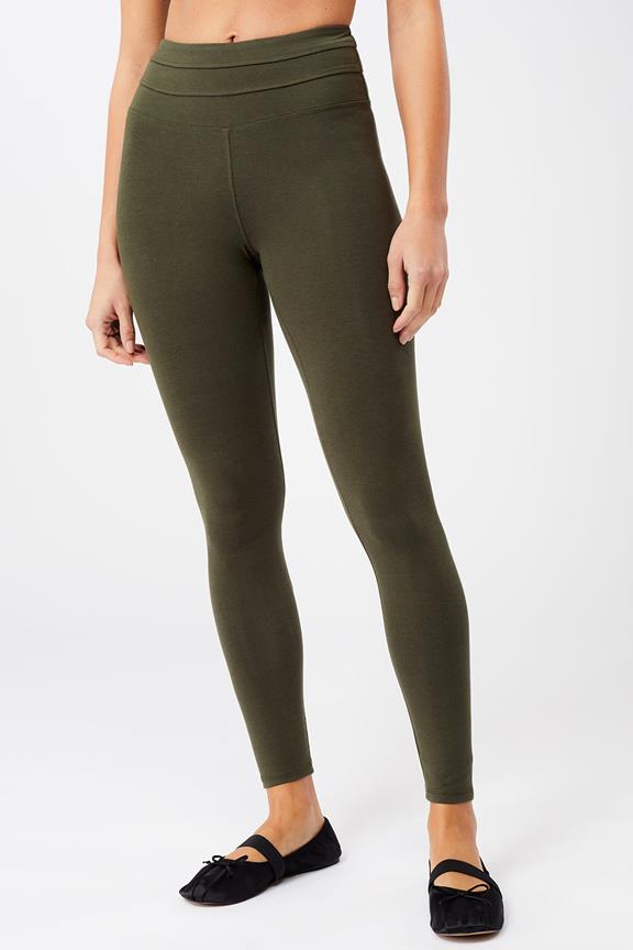 Leggings Best Shaped Jungle Green via Shop Like You Give a Damn