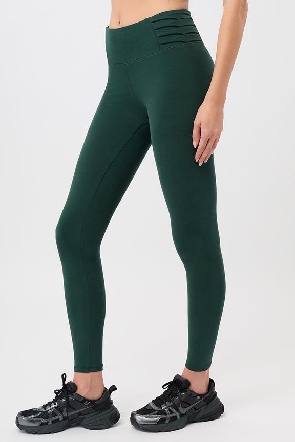 Leggings Barre Seaweed Dark Green from Shop Like You Give a Damn