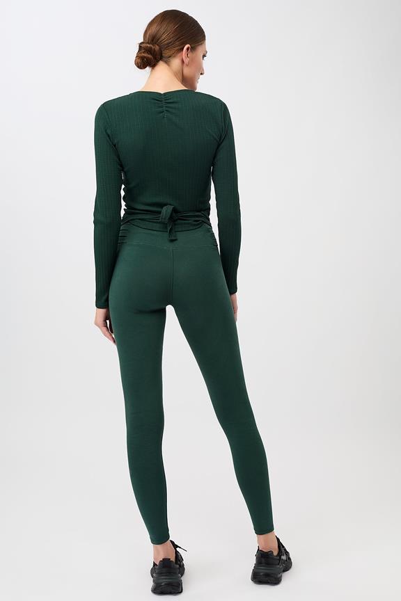 Leggings Barre Seaweed Dark Green from Shop Like You Give a Damn