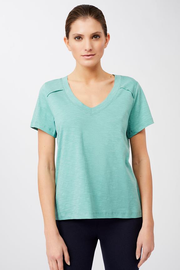 T-Shirt The New V-Neck Seafoam via Shop Like You Give a Damn