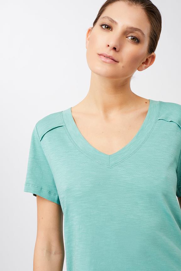 T-Shirt The New V-Neck Seafoam from Shop Like You Give a Damn