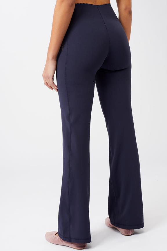 Broek Flared Workout Night Sky Navy from Shop Like You Give a Damn