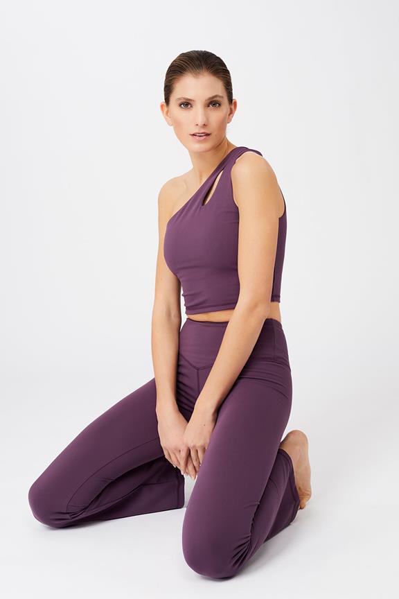 Cropped Top Shoulder Purple Passion from Shop Like You Give a Damn