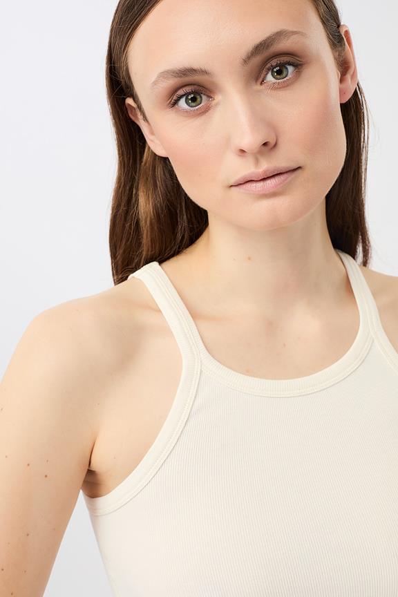 Tank Top Ribbed White from Shop Like You Give a Damn