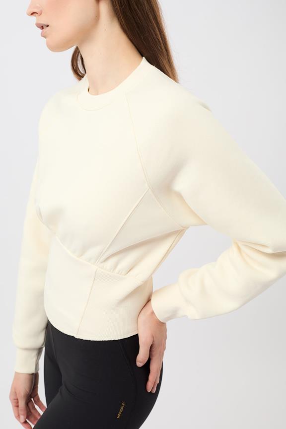 Sweater Cropped Vanilla Cream from Shop Like You Give a Damn