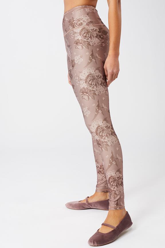 Leggings Fancy Print Porcelain Beige from Shop Like You Give a Damn