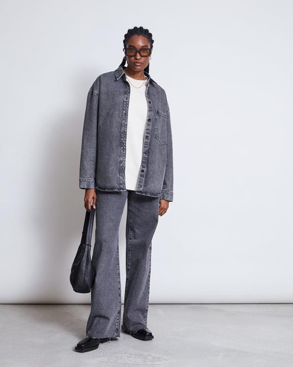 Overhemd Denim Solace Lichtgrijs from Shop Like You Give a Damn