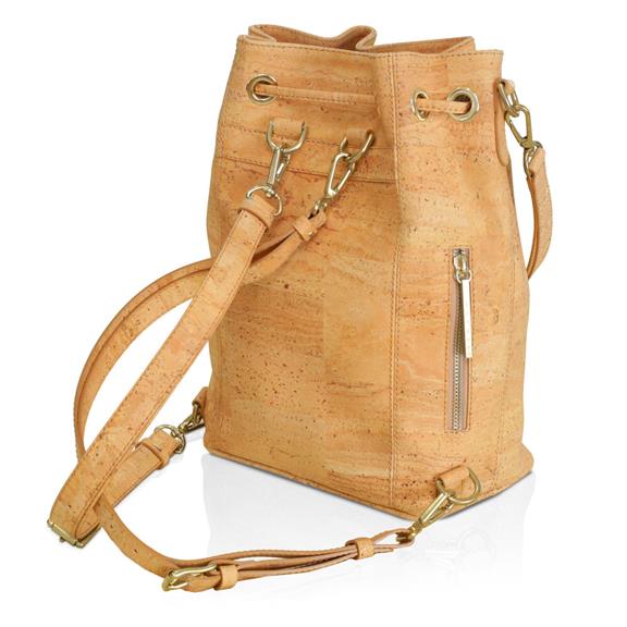 Bucket Bag Backpack Gamma Cork 2