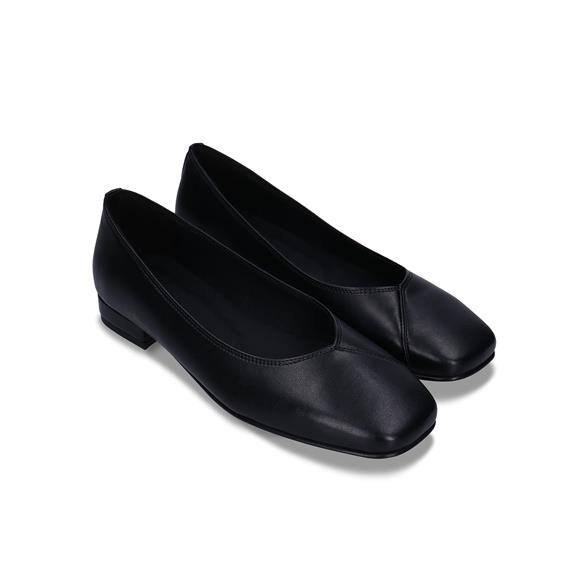 Ballerinas Pam Vegan Eco-Leather Black via Shop Like You Give a Damn