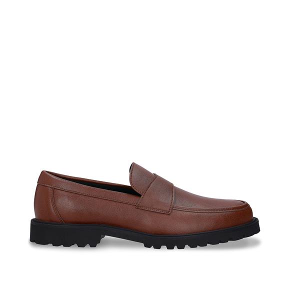 Loafers Mateo Vegan Eco-Leer Bruin via Shop Like You Give a Damn