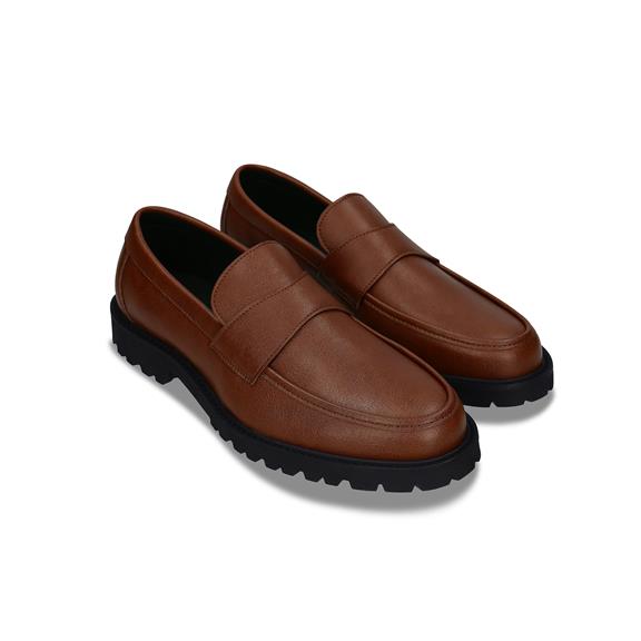 Loafers Mateo Vegan Eco-Leer Bruin from Shop Like You Give a Damn