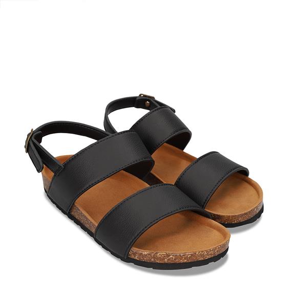 Sandalen Mak Vegan Eco-Leer Zwart from Shop Like You Give a Damn