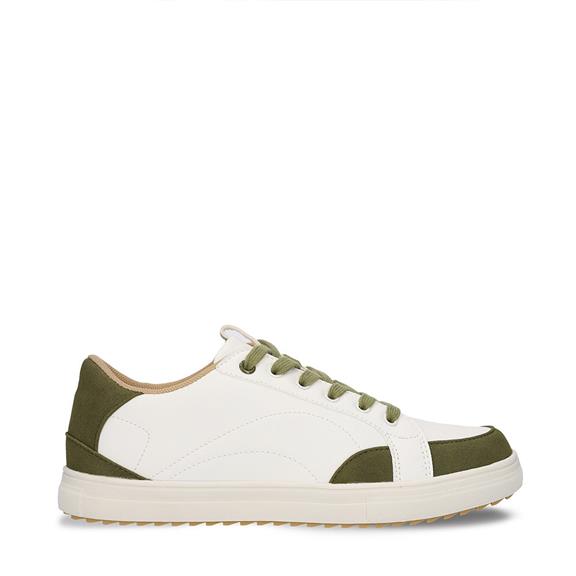 Sneakers Komo White/Green via Shop Like You Give a Damn