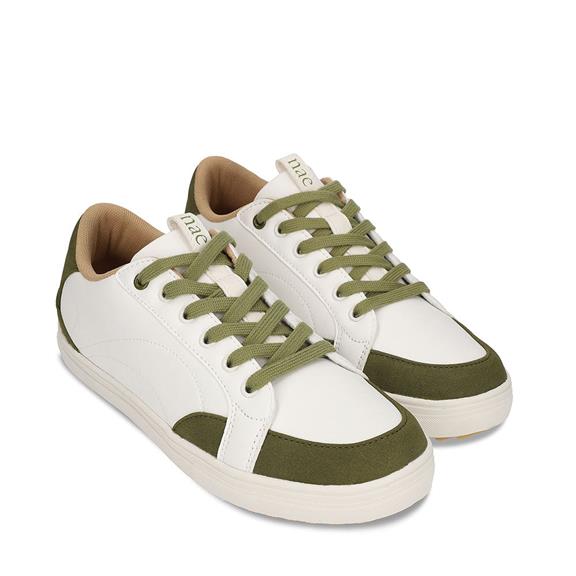 Sneakers Komo White/Green from Shop Like You Give a Damn