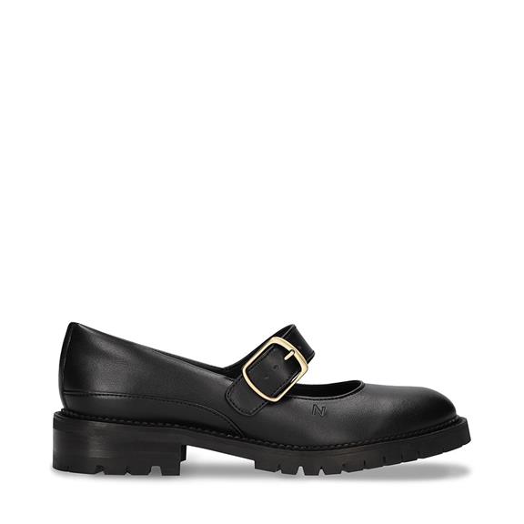 Loafers Emisa Vegan Eco-Leer Zwart via Shop Like You Give a Damn