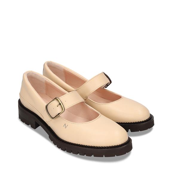 Loafers Emisa Vegan Eco-Leer Beige from Shop Like You Give a Damn