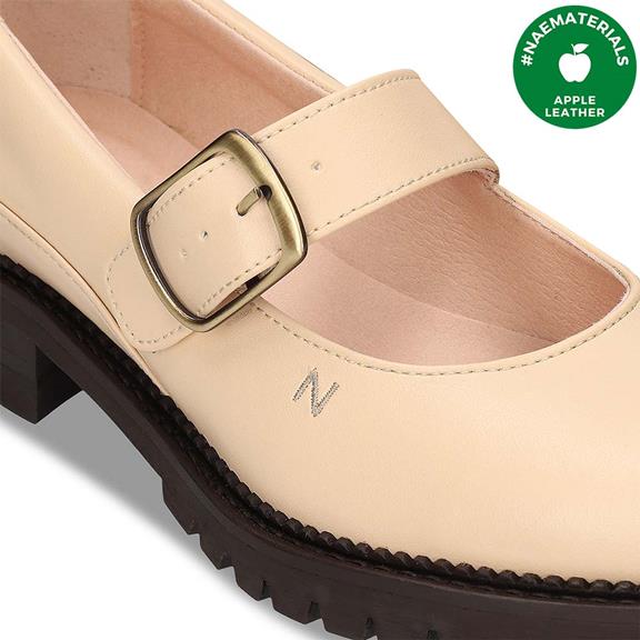 Loafers Emisa Vegan Eco-Leer Beige from Shop Like You Give a Damn