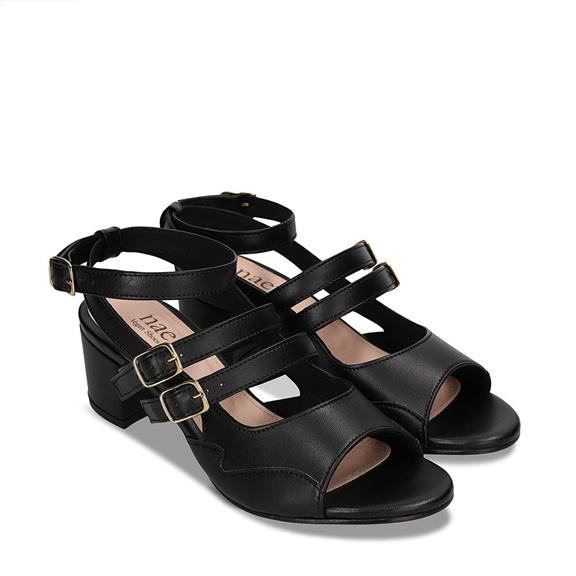 Sandals Devan Vegan Eco-Leather Black from Shop Like You Give a Damn