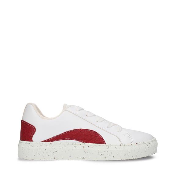 Sneakers Berlin White/Red via Shop Like You Give a Damn