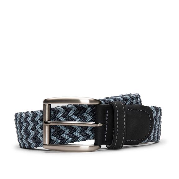 Belt Prat Black / Blue via Shop Like You Give a Damn