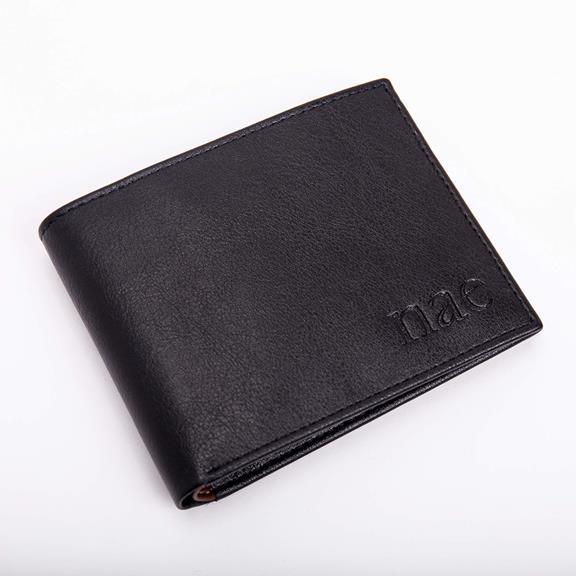 Wallet Moscow Vegan Eco-Leather Black via Shop Like You Give a Damn