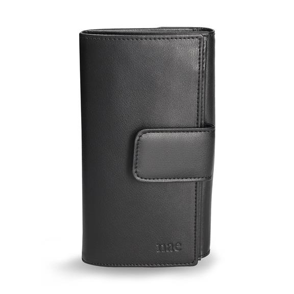 Wallet Lara Vegan Eco-Leather Black via Shop Like You Give a Damn