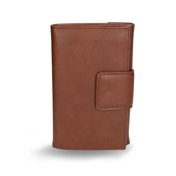 Wallet Ella Vegan Eco-Leather Brown via Shop Like You Give a Damn