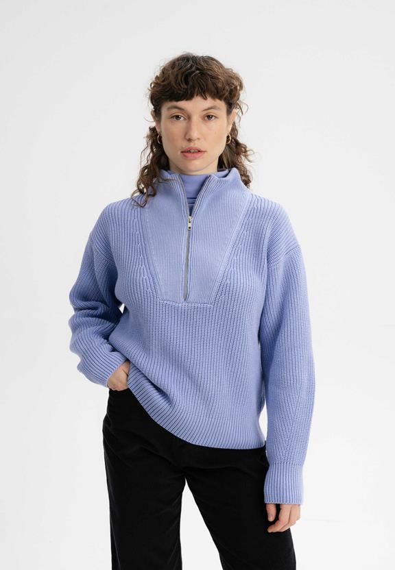 Troyer Rib Knit Kimaya Paars via Shop Like You Give a Damn