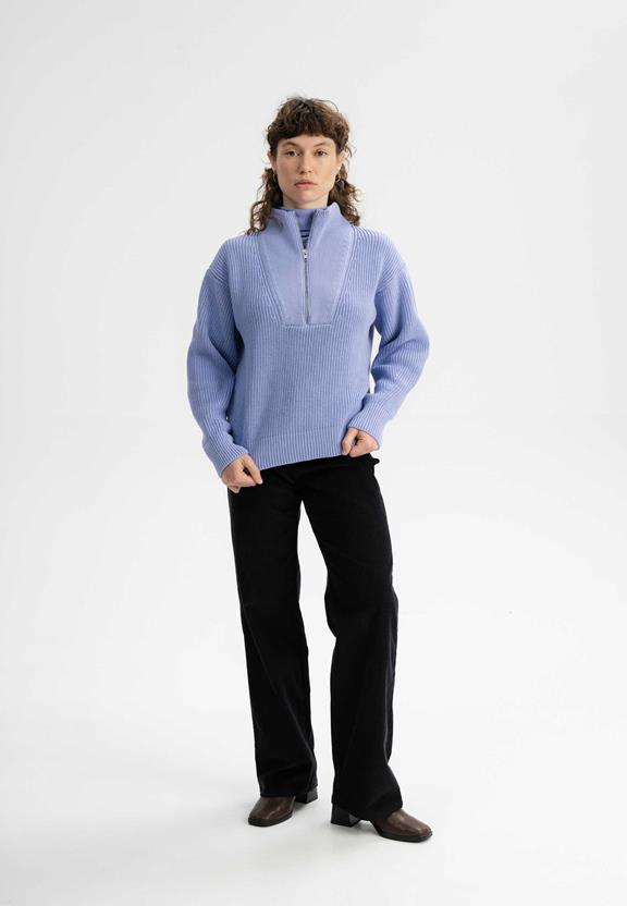 Troyer Rib Knit Kimaya Paars from Shop Like You Give a Damn