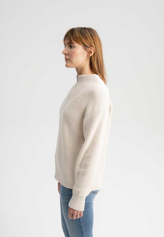 Troyer Rib Knit Kimaya Cream from Shop Like You Give a Damn