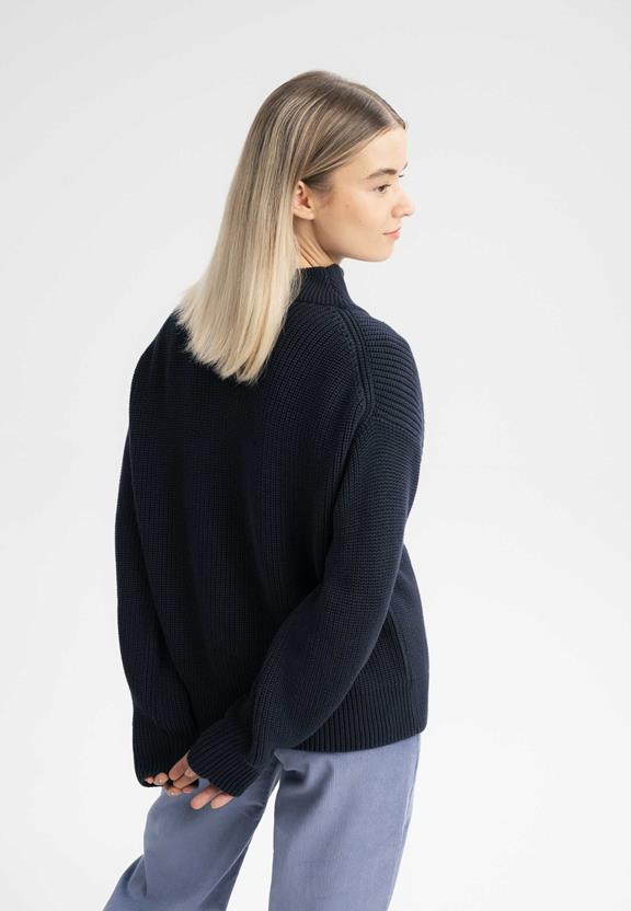 Troyer Rib Knit Kimaya Navy from Shop Like You Give a Damn