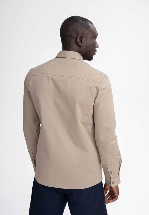 Overhemd Twill Ashutosh Beige from Shop Like You Give a Damn