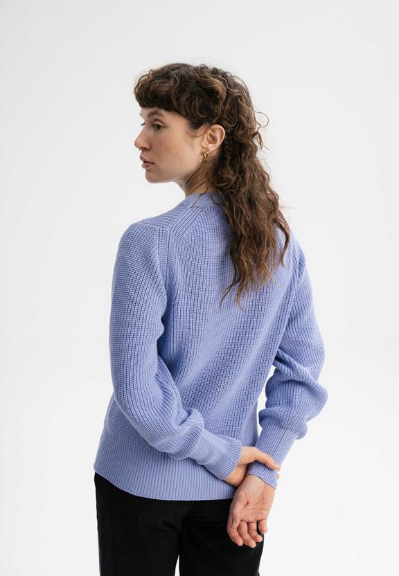 Knit Jumper Gauri Purple from Shop Like You Give a Damn