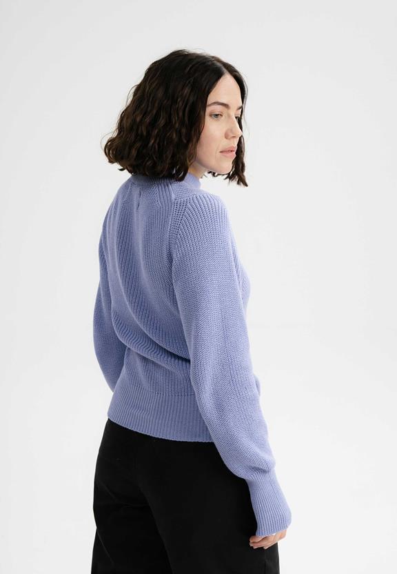 Knit Jumper Riya Purple from Shop Like You Give a Damn