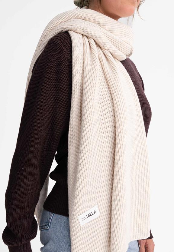 Scarf Rib Knit Nagna Cream from Shop Like You Give a Damn